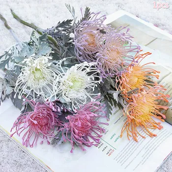 Neklijuotinė Dirbtinės Gėlės, Vestuvių dekoravimas artificiales plastiko netikrą gėlių, augalų gėlytė