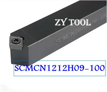 Nemokamas pristatymas SCMCN1212H09-100, Metalo Staklės, Pjovimo Įrankiai, Tekinimo Staklės, CNC Tekinimo Įrankiai, Išorės Tekinimo Įrankio Laikiklis