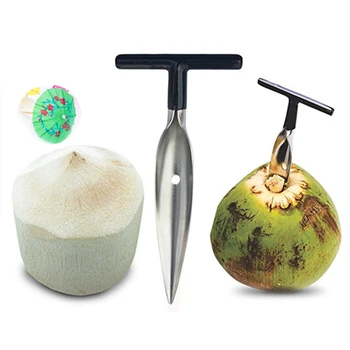 Nerūdijančio Plieno Kokoso Atidarytuvas Kokoso Kastuvas Kokoso Peilis Kokoso Perforavimo Įrankis, Kokoso Gręžimo Įrankis