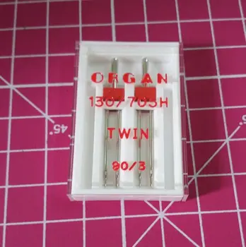 Organų Adatos 130/705H Twin adata 70/1.6 MM 80/2.5 MM 80/3MM, Buitinės Siuvimo Mašinos Twin Adata