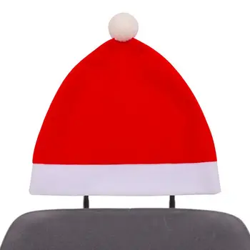 Pagalvėlės Apima Automobilių Kalėdų Senelio Skrybėlė Pagalvėlės Apima Mielas Automobilio Dekoras, Interjero Universalus Automobilio Sėdynės Galvos Poilsio Raštas