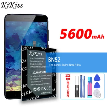 Pakeitimo BN52 BN59 Už Xiao mi Telefono Baterija Xiaomi Redmi 9 Pastaba Pro 9Pro Pastaba 9S / Note10 10 Pastaba Pro 10S Pastaba 10pro