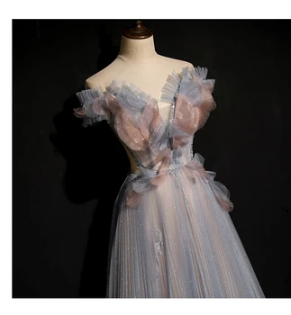 prabanga plisuotos kalnų krištolas duobute 3d gėlių žiedlapių ilga suknelė rokoko stiliaus suknelė Renesanso Suknelė karalienės Viktorijos Antuanetė 