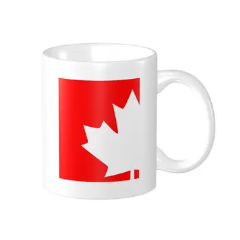 Promo Kanados Klevo Lapas, Vėliava, Emblema, Puodeliai Derliaus Puodeliai PUODELIAI Spausdinti Juokinga Naujiena R333 arbatos puodeliai