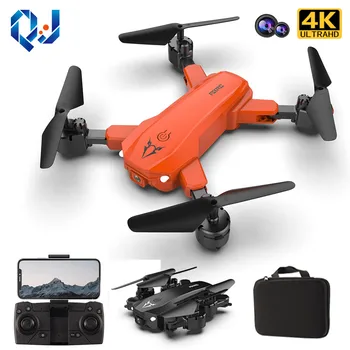 QJ Naujas S80 Mini Drone 4K HD Dual Camera, Sulankstomas Aukštis Išlaikyti Drone WiFi FPV RC Quadcopter Sraigtasparnis Vaikų Dovanos, Žaislai