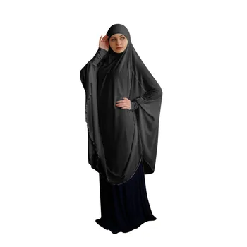 Ramadanas Islamo Drabužių Malda Suknelė Moterims Oficialų Musulmonų Suknelės Gobtuvu Dubai, jungtiniai arabų emyratai, Turkija Namaz Ilgai Jurken Abaja Hijab Kimono