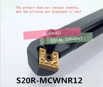 S20R-MCWNR12 20MM Vidaus Tekinimo Įrankių Gamyklos išvadai, kad putoja,nuobodu baras,Cnc Įrankiai, Tekinimo Staklės
