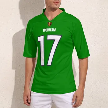Savo Dizainą, New York 17 Regbio Jersey Retro Asmeninį Futbolininkų Kolegija Vyrų Futbolo Marškinėliai