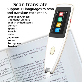 Smart Žodynas Pen 112 Kalbų Momentinių Balso Vertėjas Neprisijungęs WIFI Vertimo Nuskaitymo Mokymosi Kelionės Traductor Mašina