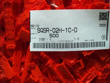 SQSR-02H-1C-D Automobilių jungtys raudona spalva Jungčių gnybtai, korpusai, 100% naujos ir Originalios dalys