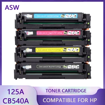 Suderinama tonerio kasetė CB540A 540A CB541A CB542A CB543A 125A HP laserjet 1215 CP1215 CP1515n CP1518ni CM1312 spausdintuvą