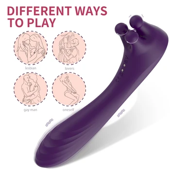 Sukimosi G Vietoje Vibratoriaus 3 Glamonės Nubs Antgalis Klitorio Stimuliatorius 9 Režimai Įkrovimo Suaugusiųjų Sekso Žaislai Moterims/ Poroms