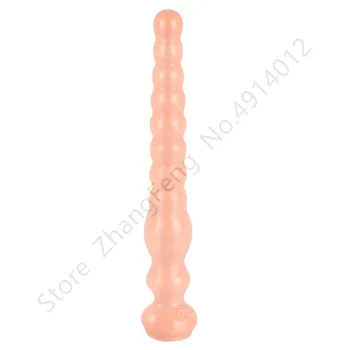 Super ilgas analinis dildo analinis granulės butt plug prostatos masažas išangę dilator makšties masturbacija gaidys suaugusiųjų sekso žaislas, skirtas žmogus, anal sex