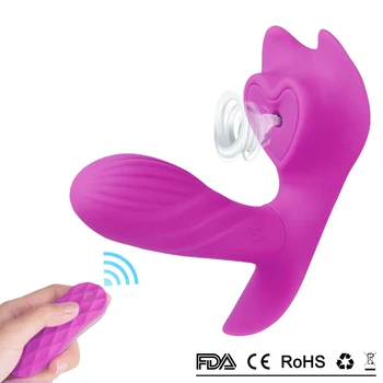 Wearble Čiulpti Vibruojantis Žaislas Vibracija Sekso Mašina Moterų Klitorio Stimuliacija Vibracijos Vandeniui Masturbaciją, Vibratorius