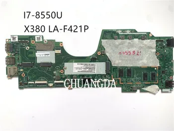 X380 Jogos Plokštė Mainboard Thinkpad Nešiojamas 20LH 20LJ DTZS1 LA-F421P FRU 5B20X01215 5B20X01259 5B20X01217 i7-8650U