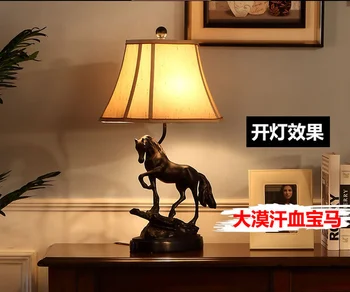 Šiuolaikinių Arklių Stalo Lempa Blizgesio Dizainas Šviesos Armatūra Kambarį Miegamojo Lovos Office Meno Apdailos Namų Apšvietimo Lamparas