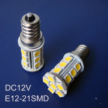 Aukštos kokybės DC12V 3.5 W E12 led lemputes,12V Led E12 lempos,e12 Led žibintai nemokamas pristatymas 10vnt/daug