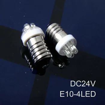 Aukštos kokybės DC24V E10,E10 led 24V,E10, led šviesos,E10 24V šviesos,E10 Lemputė 24v,E10 Lempa 24v,LED E10,E10 24V,nemokamas pristatymas 100pc/daug