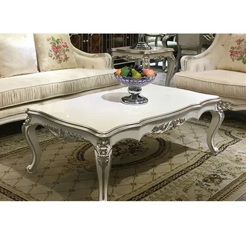 Europos stiliaus didelis arbatos stalo, medžio masyvo išdrožtos buitinių arbatos stalo kambarį arbatos stalo neoklasikinis stalo apdailos