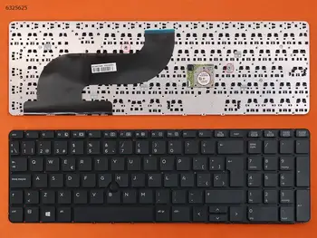 SP Nešiojamojo kompiuterio Klaviatūra HP Probook 650 G1 655 G1 JUODA Be RĖMO Su Point stick